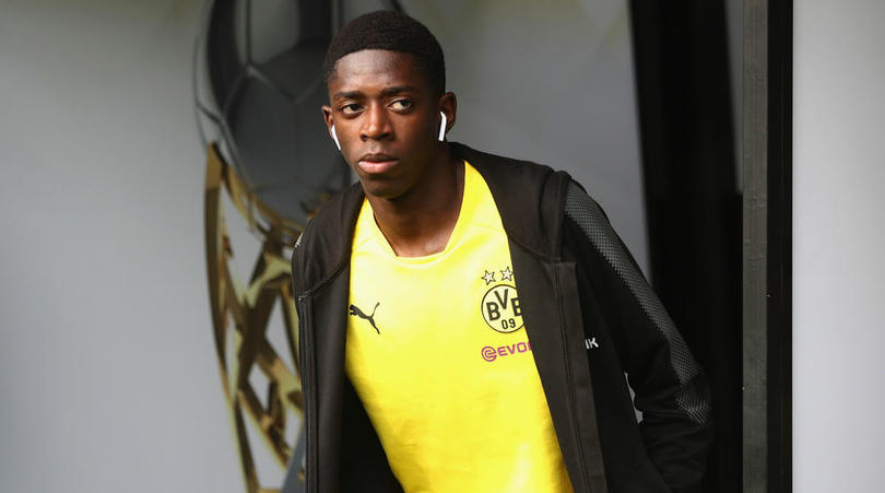 Borussia Dortmund forward Ousmane Dembele