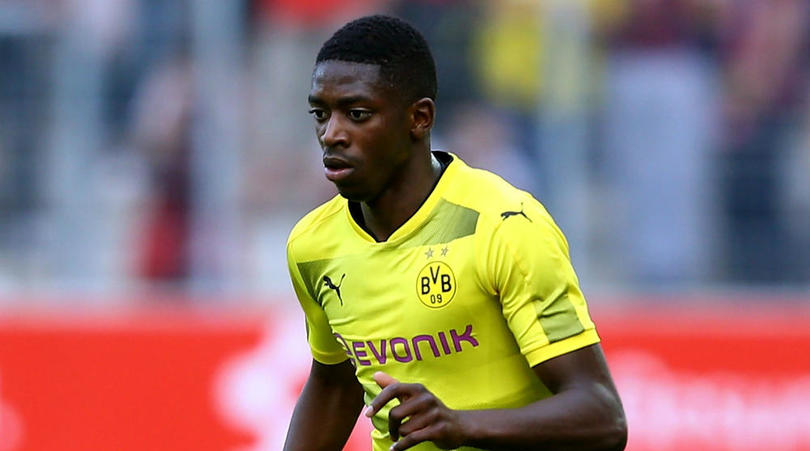 Borussia Dortmund forward Ousmane Dembele