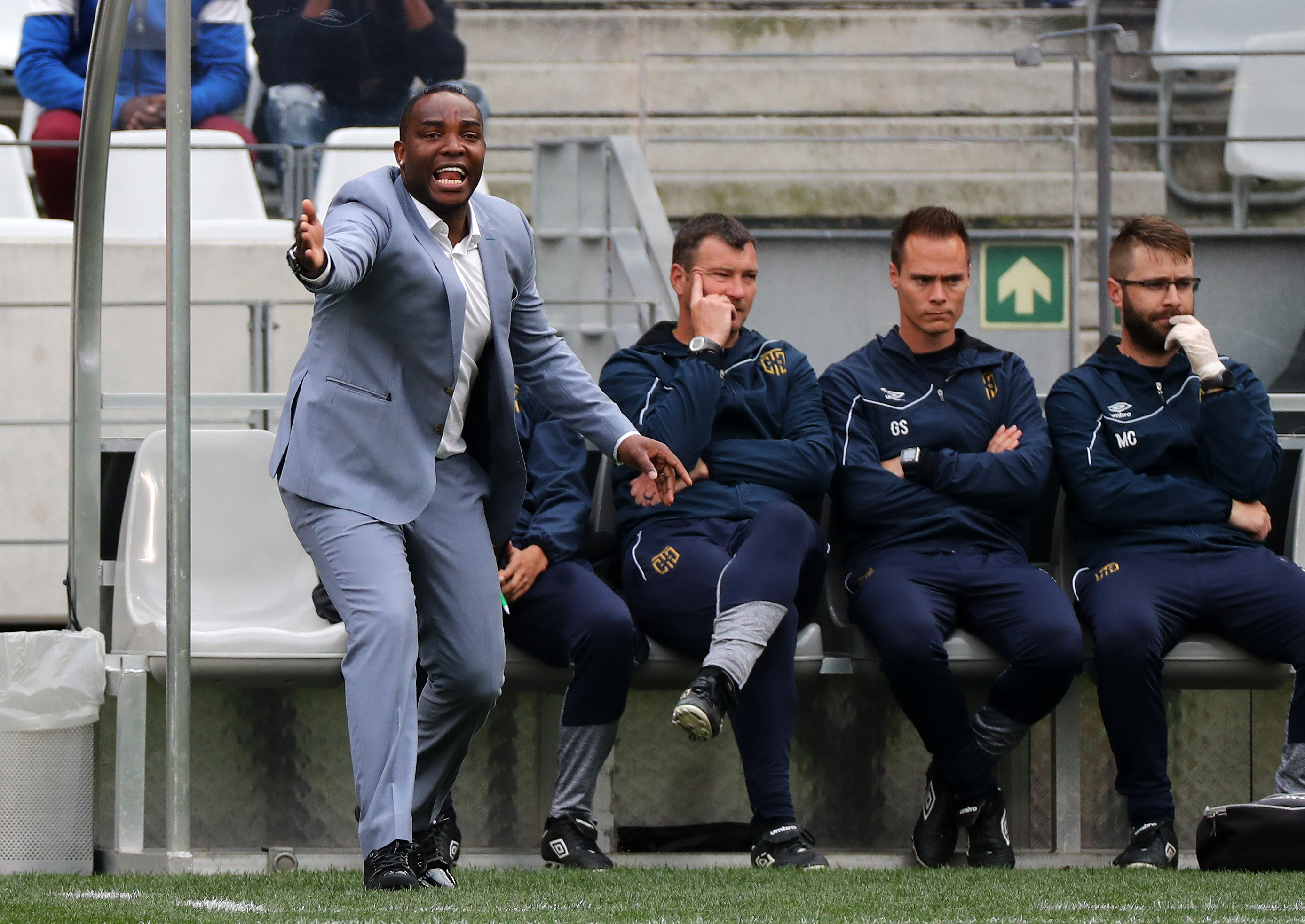 Cape Town City coach Benni McCarthy