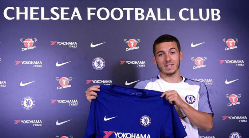 Chelsea's new signing Kylian Hazard