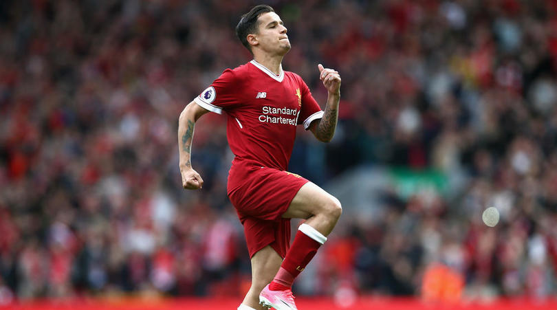 Liverpool playmaker Philippe Coutinho