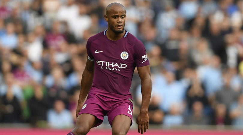 Manchester City captain Vincent Kompany