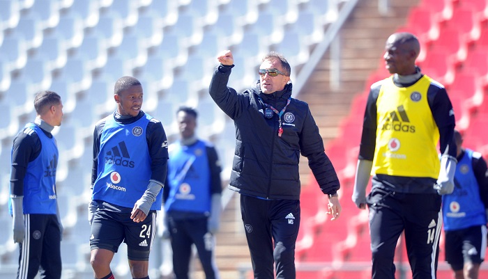 Orlando Pirates coach Milutin Sredojevic