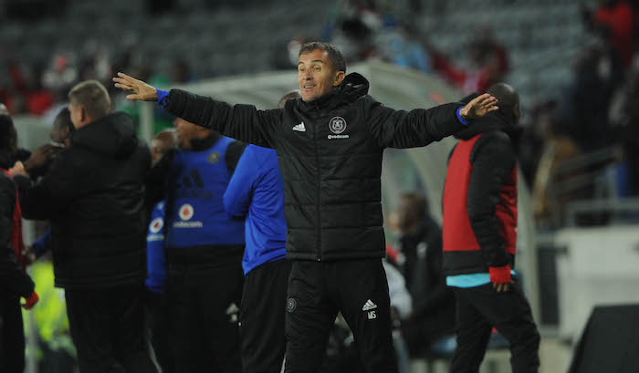 Orlando Pirates coach Milutin Sredojevic