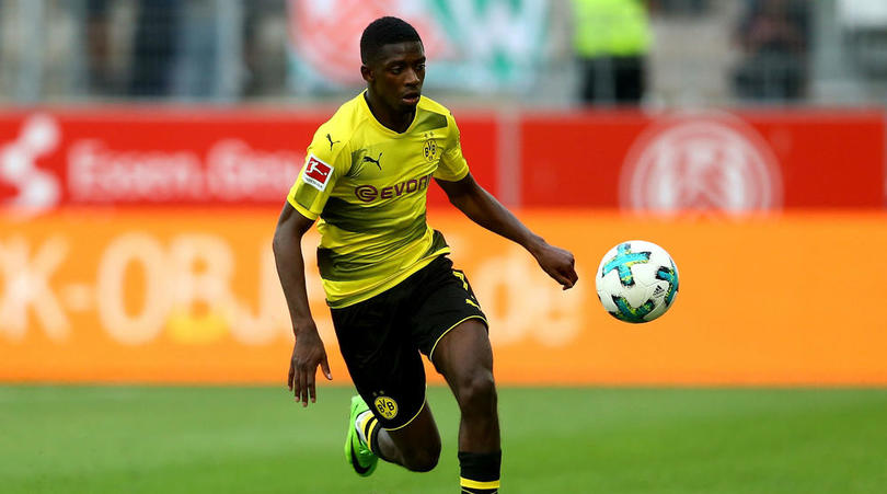 Borussia Dortmund forward Ousmane Dembele