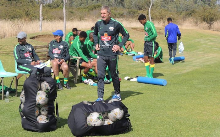 Bafana Bafana head coach Stuart Baxter