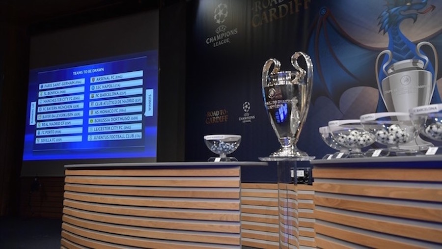 Champions League pots confirmed