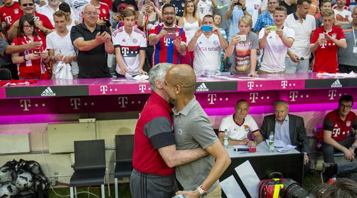 Ancelotti and Guardiola