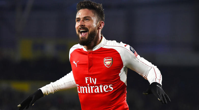 Arsenal striker Olivier Giroud