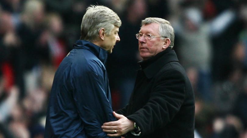 Arsene Wenger and Sir Alex Ferguson