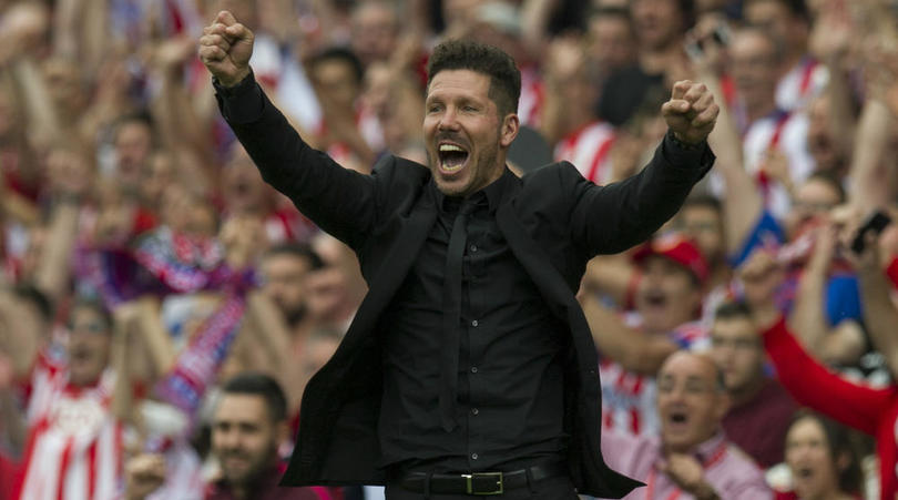 Atletico Madrid manager Diego Simeone