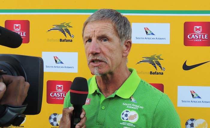 Bafana Bafana coach Stuart Baxter