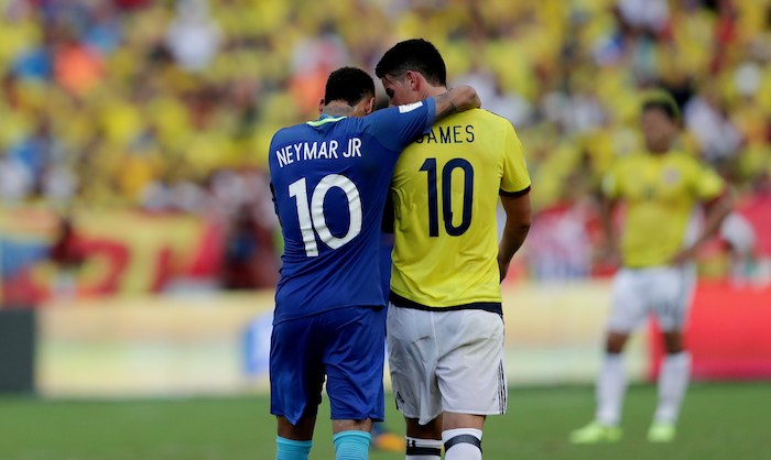 COLOMBIA VS BRAZIL