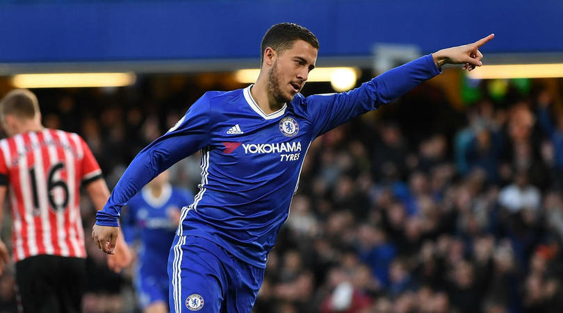 Chelsea star Eden Hazard