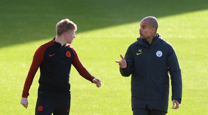 Guardiola and De Bruyne