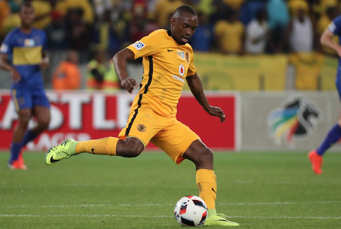 Kaizer Chiefs striker Bernard Parker