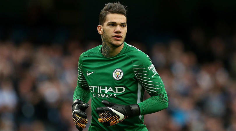 Manchester City goalkeeper Ederson