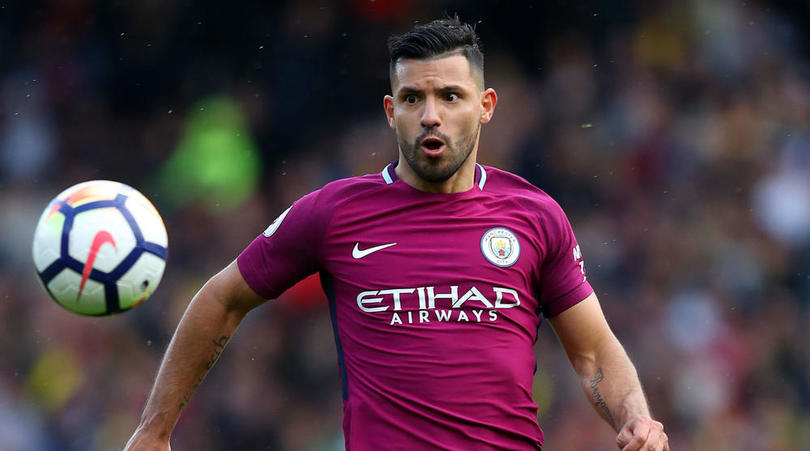 Manchester City striker Sergio Aguero