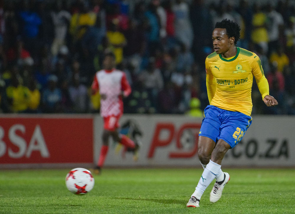 Percy Tau of Mamelodi Sundowns