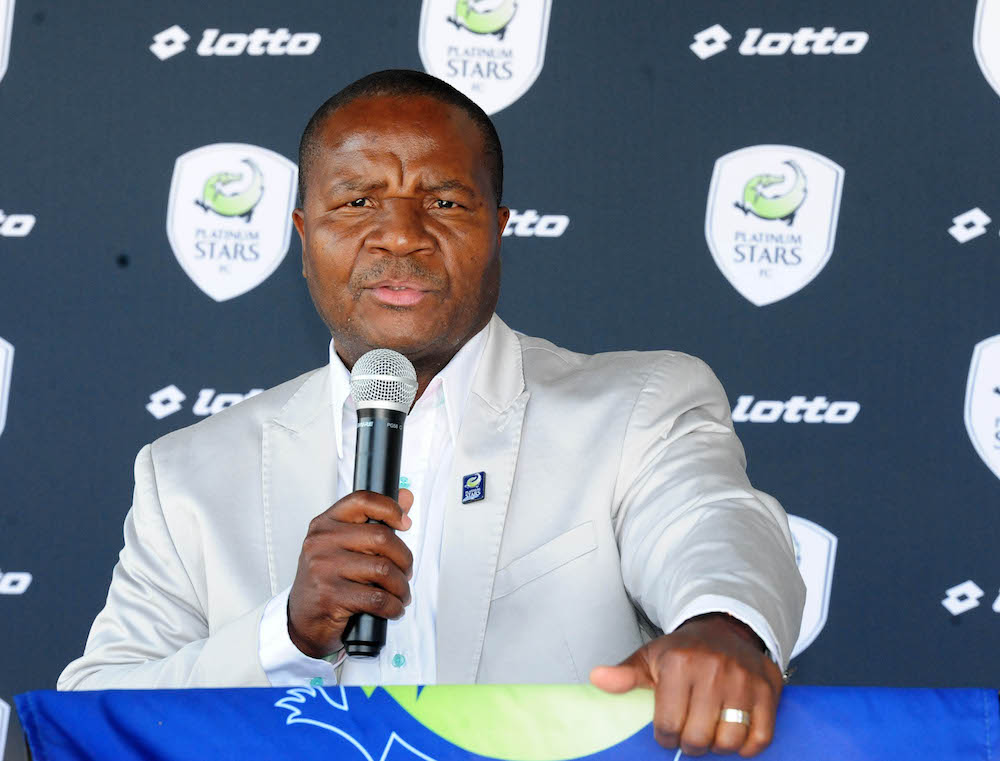 Platinum Stars chairman Cliff Ramoroa