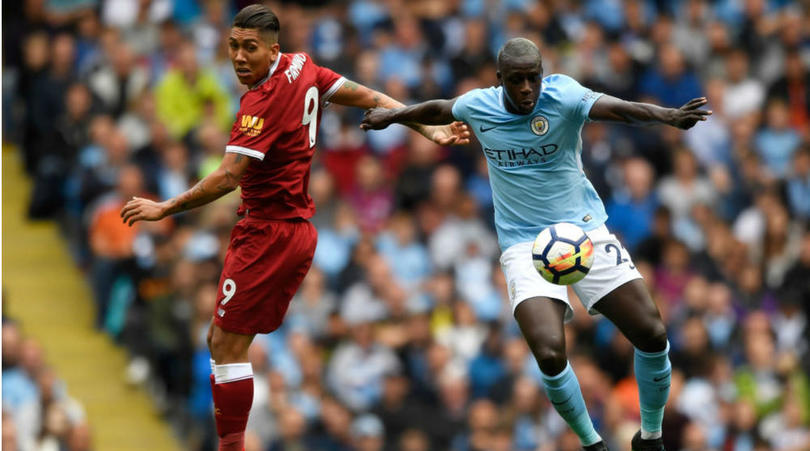 Roberto Firmino and Benjamin Mendy