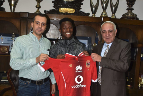 Al Ahly's new signing Phakamani Mahlambi