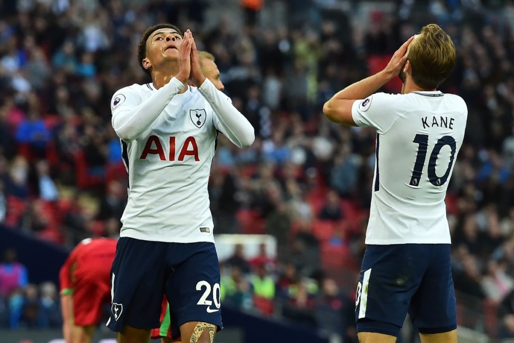 Spurs duo Dele Alli and Harry Kane