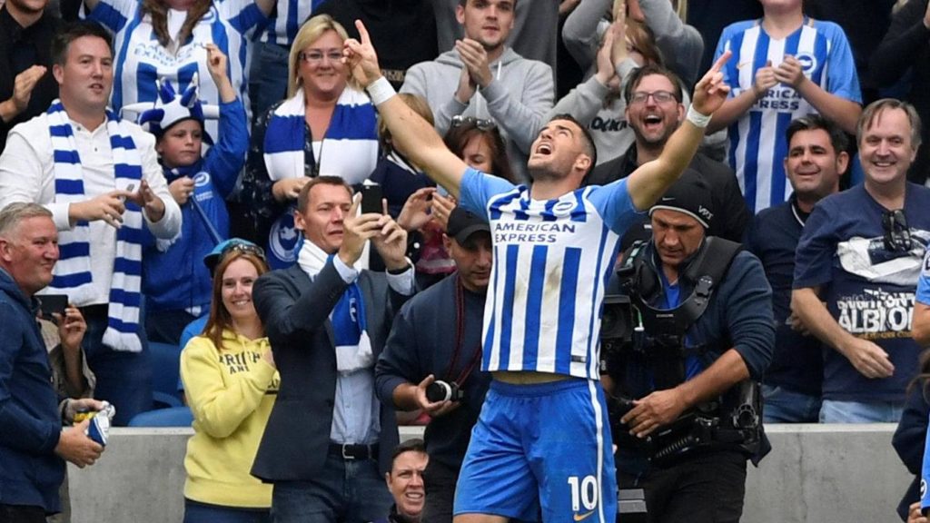 Tomer Hemed celebrates his opener