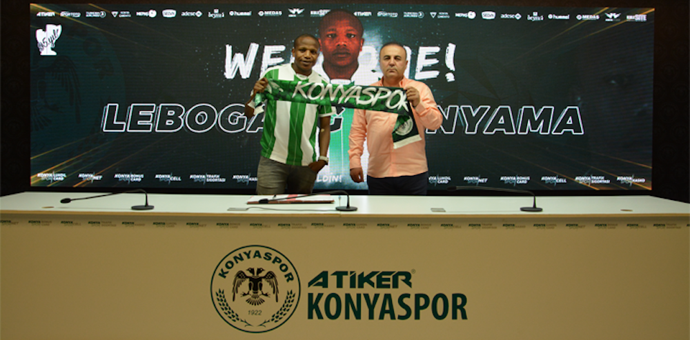 Konyaspor's new signing Lebogang Manyama