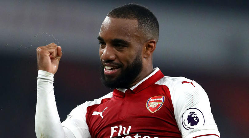 Arsenal forward Alexandre Lacazette