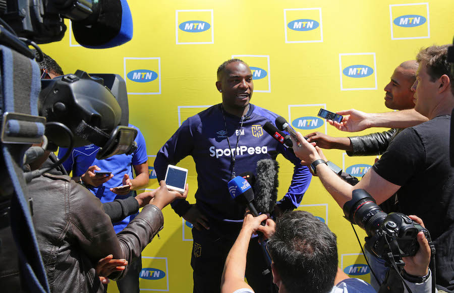 Cape Town City coach Benni McCarthy