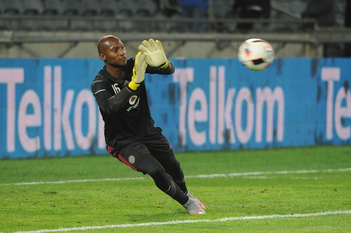 Orlando Pirates goalkeeper Jackson Mabokgwane