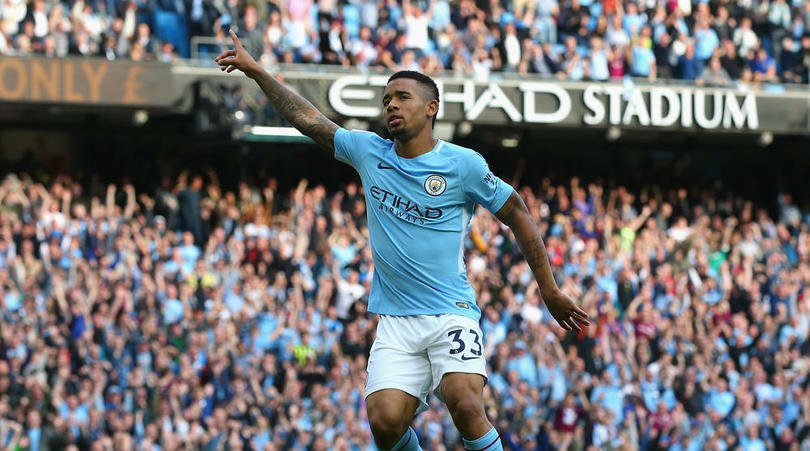 Manchester City striker Gabriel Jesus