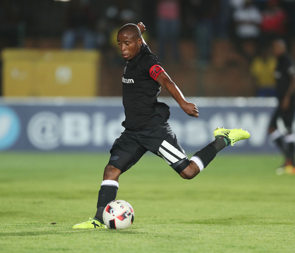 Orlando Pirates captain Thabo Matlaba