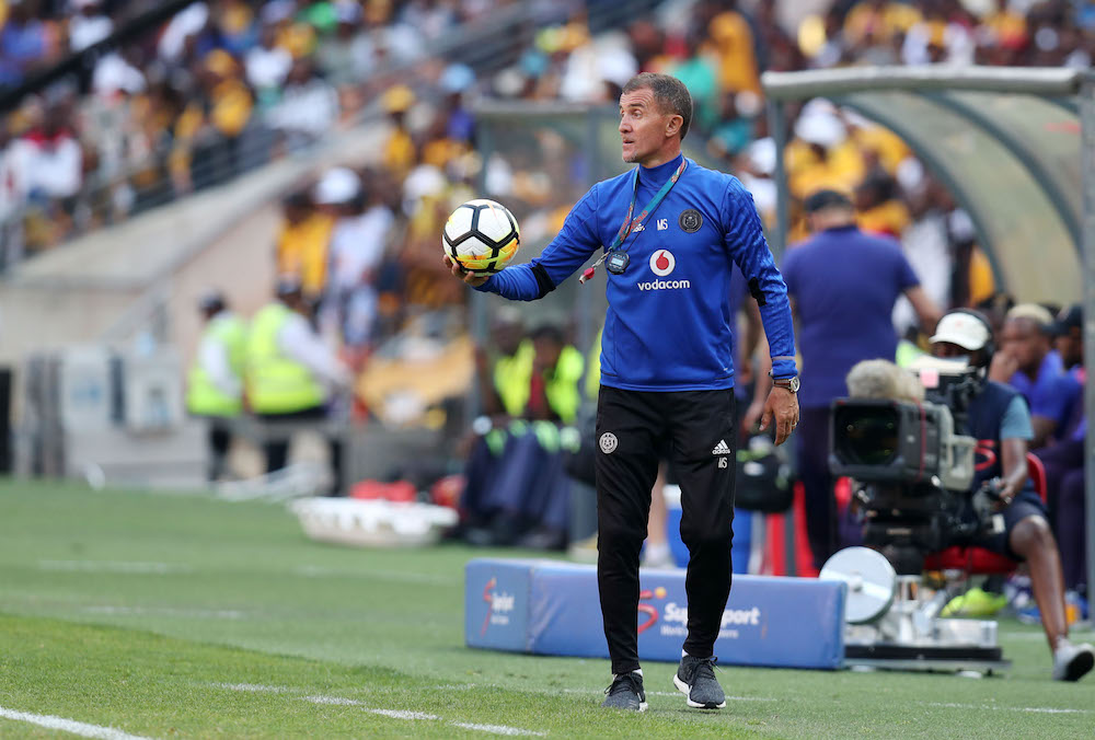 Orlando Pirates coach Milutin Sredojevic