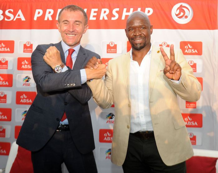 Steve Komphela and Micho