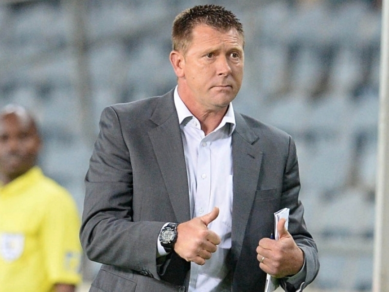 SuperSport United coach Eric Tinkler