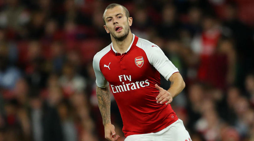 Arsenal midfielder Jack Wilshere