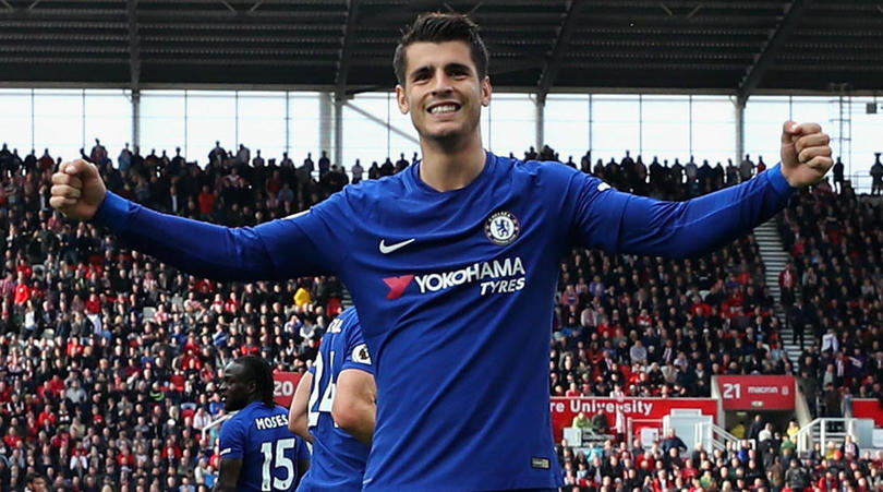 Chelsea striker Alvaro Morata