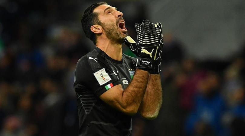 Italy goalkeeper Gianluigi Buffon