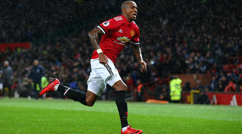 Manchester United wingback Ashley Young