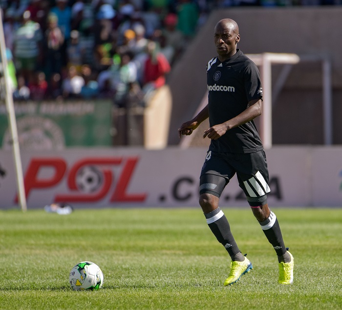 Musa Nyatama of Orlando Pirates.