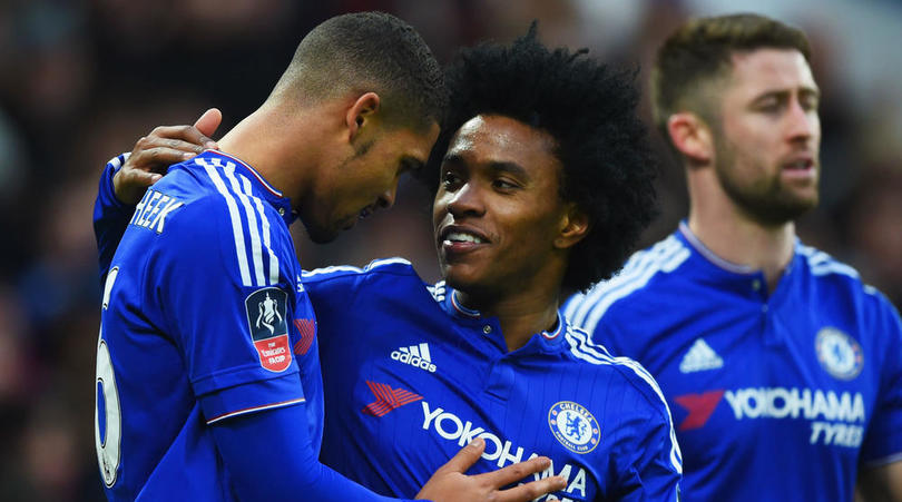 Ruben Loftus-Cheek and Willian