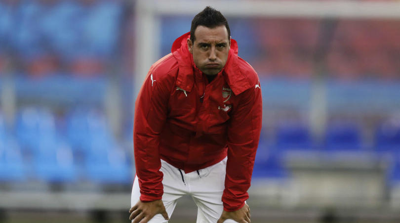 Arsenal midfielder Santi Cazorla