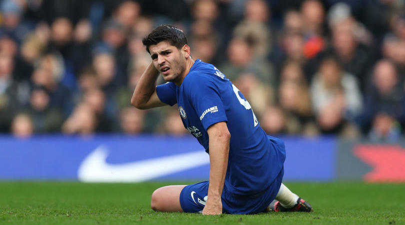 Chelsea striker Alvaro Morata