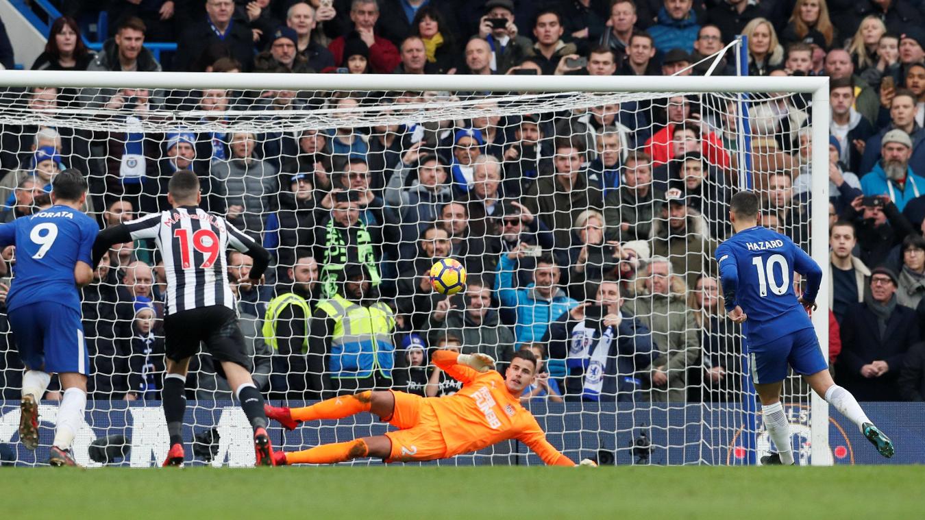 Eden Hazard doubles up at the Bridge