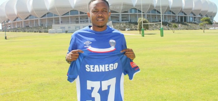 Former Pirates midfielder Seanego