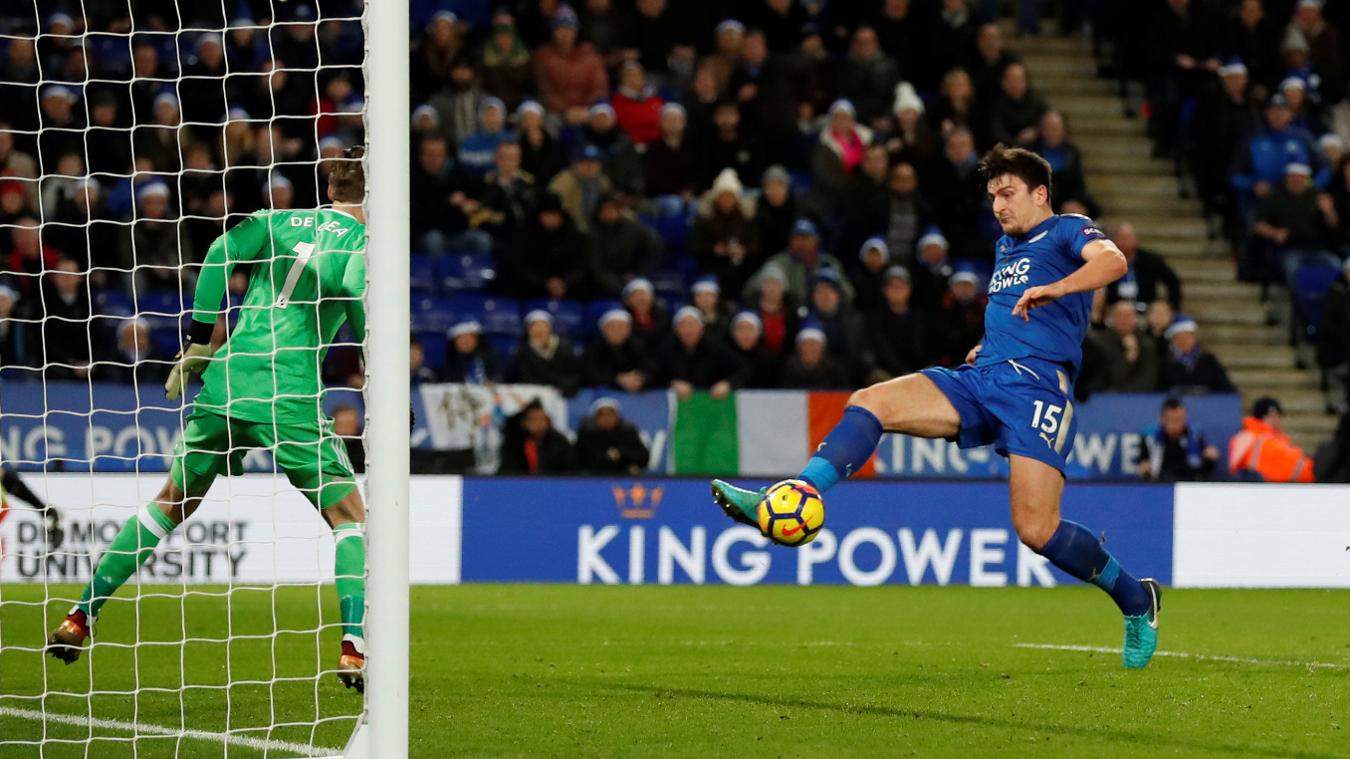 Harry Maguire rescues a point for Leicester with a 94th-minute equaliser