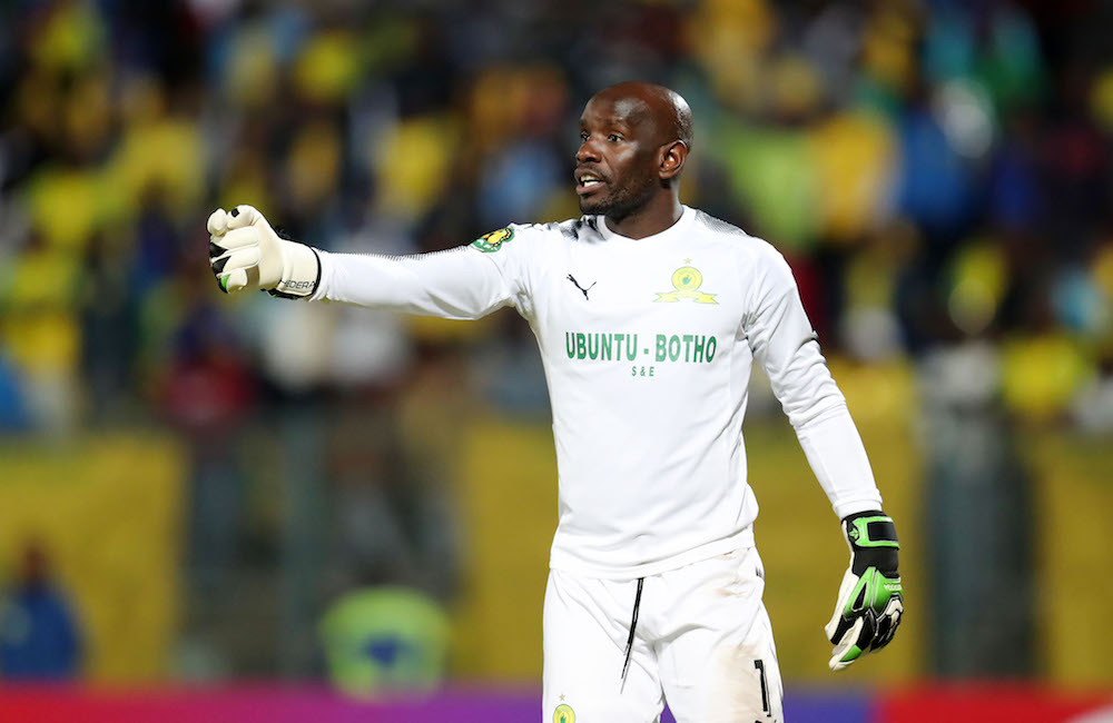 Mamelodi Sundowns goalkeeper Kennedy Mweene