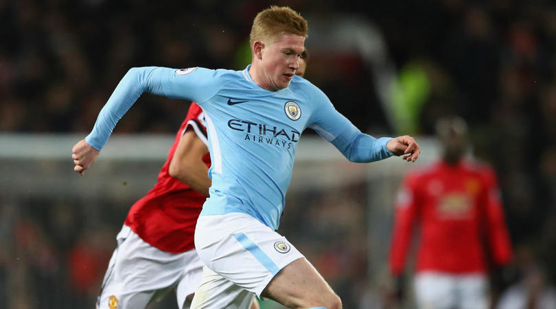 Manchester City playmaker Kevin De Bruyne